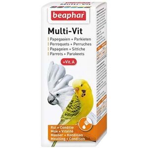 Beaphar Multi-Vitamines, Perruches Et Perroquets - 50 Ml - Publicité