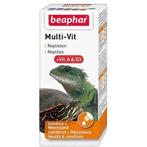 Beaphar Multi-Vit, Vitamines Pour Reptiles - 20 Ml - Publicité