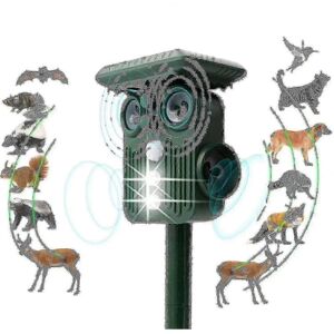 Répulsif Solaire À Ultrasons Pour Cerfs - 5 Modes Réglables - Débarrassez-Vous Des Cerfs En 48 Heures - Publicité Répulsif Solaire À Ultrasons Pour Cerfs - 5 Modes Réglables - Débarrassez-Vous Des Cerfs En 48 Heures - Publicité