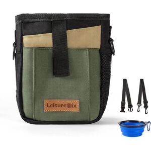 Apt-Pochette À Friandises Pour Chien Avec Bol Pliable Et Poches À Fermeture Éclair, Sac De Dressage Mains Libres Pour Chiens, Sac Banane Étanche, Sangle Réglable, Entraînement, Randonnée, Utilisation - Publicité Apt-Pochette À Friandises Pour Chien Avec Bol Pliable Et Poches À Fermeture Éclair, Sac De Dressage Mains Libres Pour Chiens, Sac Banane Étanche, Sangle Réglable, Entraînement, Randonnée, Utilisation - Publicité