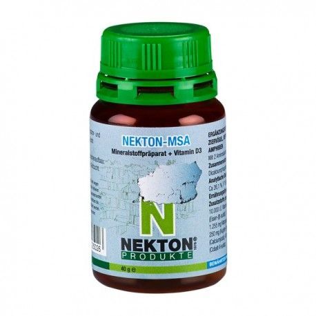 Nekton Msa-180 Gr (Supplément De Minéraux Et De Vitamine D3) 180 Gr