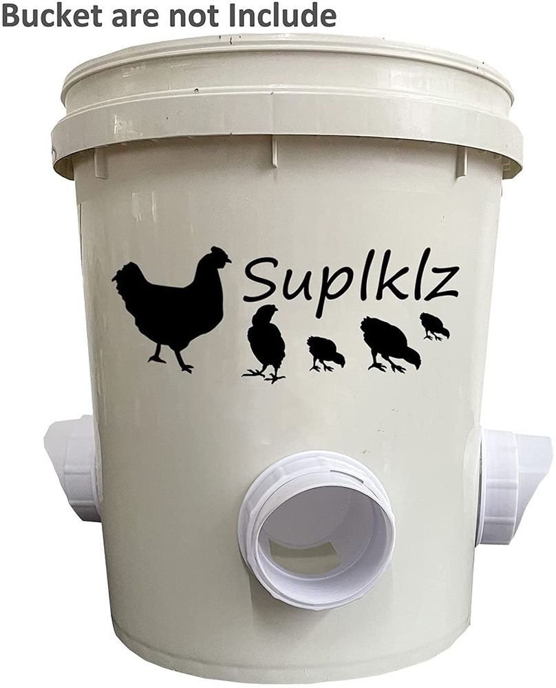 Kit D'alimentation Pour Volaille, 5 Pièces, Étanche, Outils Spéciaux Pour Élevage De Poules