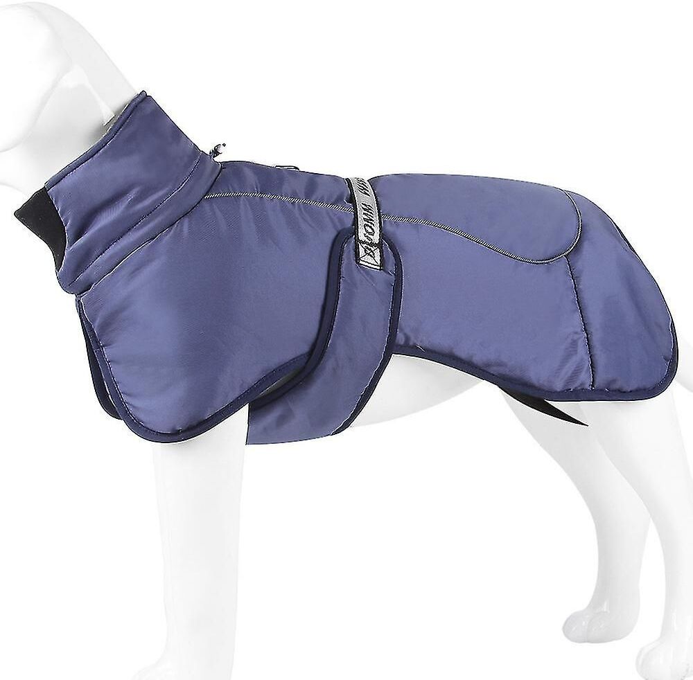 Manteau Chaud Pour Chien R¿¿Fl¿¿Chissant Coupe-Vent Doudoune Gilet V¿ºtements Pour Chien Manteau Avec Sangles V¿ºtements D'ext¿¿Rieur Grand Chien Chiot V¿ºtements D'hiver 2xl Bleu Marine