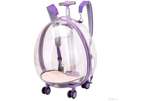 Valise De Transport Pour Animaux De Compagnie Avec Roulettes