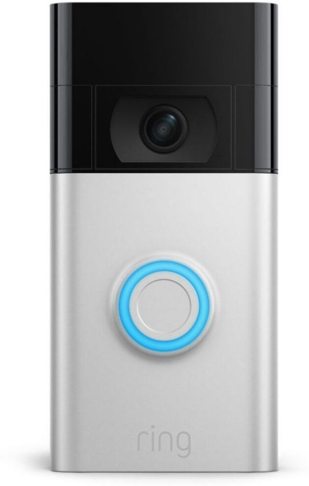 Sonnette sans fil RING Video Doorbell - Satin Nickel Slim