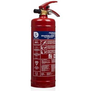 Extincteur a poudre 2 kg pour feux de types ABC
