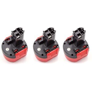 vhbw 3x NiMH batterie 1500mAh (9.6V) pour outil électrique outil Powertools Tools comme Bosch BAT048 - Publicité vhbw 3x NiMH batterie 1500mAh (9.6V) pour outil électrique outil Powertools Tools comme Bosch BAT048 - Publicité