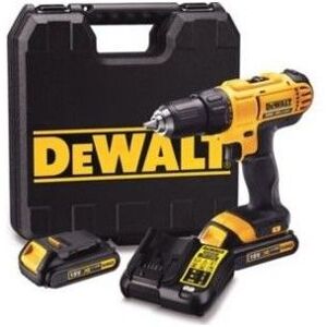 DeWalt Perceuse visseuse sans fil DCD771S2 18V-2x15Ah - Publicité DeWalt Perceuse visseuse sans fil DCD771S2 18V-2x15Ah - Publicité