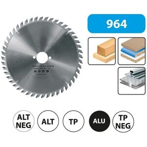 Lame scie circulaire carbure à denture alternée de finition-D230mm-30mm-48dents LEMAN - Publicité Lame scie circulaire carbure à denture alternée de finition-D230mm-30mm-48dents LEMAN - Publicité