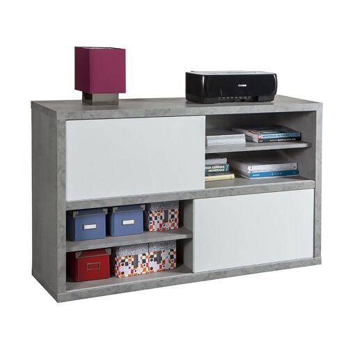 1 XMOBILIER PRATIQUE 35,5X140XH86,5 CM CIMENT