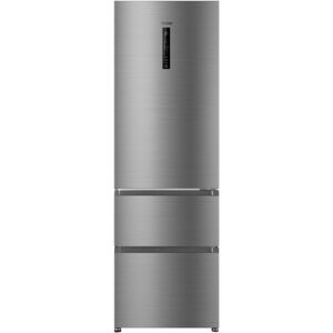 Haier Réfrigérateur Combiné Haier HTR3619FNMN - 348 litres Classe F Argent - Publicité
