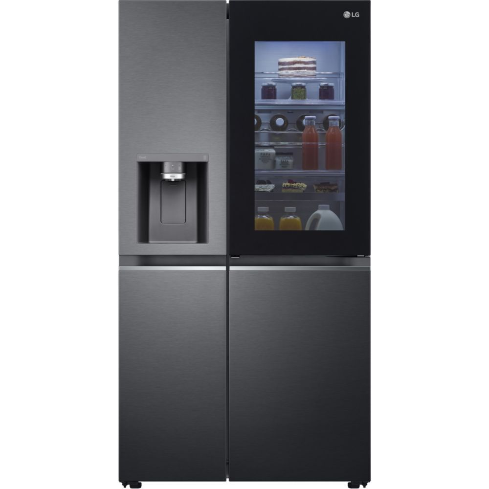 R�éfrigérateur américain LG Electronics GSXV90MCAE - 635 litres Classe E Carbone