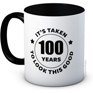 It's Taken 100 Years To Look This Good - 100th Birthday Ceramic Coffee Mug - Publicité It's Taken 100 Years To Look This Good - 100th Birthday Ceramic Coffee Mug - Publicité