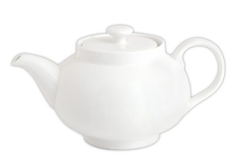 Quid - 7104033 - Coffee Tea - Théière - 80 Cl - Porcelaine White Tea