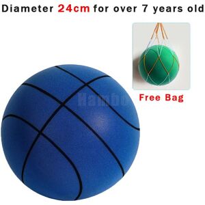 Ballon Rebondissant Et Silencieux Pour Basket-Ball,Balle En Mousse Souple,Taille 3/5/7 - Type Size 7 Blue - Publicité Ballon Rebondissant Et Silencieux Pour Basket-Ball,Balle En Mousse Souple,Taille 3/5/7 - Type Size 7 Blue - Publicité