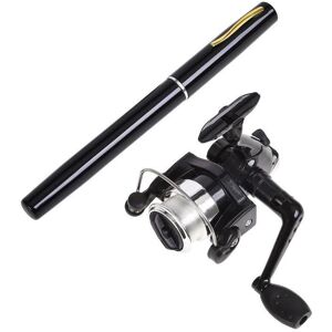 Mini Canne À Pêche Télescopique Portable En Forme De Stylo, Pliable Avec Moulinet Pour L'extérieur, Pêche En Rivière Et Lac J8c5 - Publicité Mini Canne À Pêche Télescopique Portable En Forme De Stylo, Pliable Avec Moulinet Pour L'extérieur, Pêche En Rivière Et Lac J8c5 - Publicité