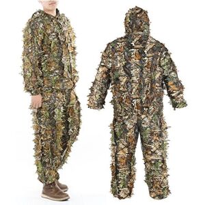 Costume De Camouflage Léger Deux Pièces, Vêtements De Chasse, Jungle Ghillie, Poncho De Chasse, Veste À Capuche - Publicité Costume De Camouflage Léger Deux Pièces, Vêtements De Chasse, Jungle Ghillie, Poncho De Chasse, Veste À Capuche - Publicité