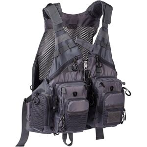 Gilet De Pêche À Sangle Réglable Pour Hommes Et Femmes, Pour La Pêche À La Mouche Et Les Activités De Plein Air - Publicité Gilet De Pêche À Sangle Réglable Pour Hommes Et Femmes, Pour La Pêche À La Mouche Et Les Activités De Plein Air - Publicité