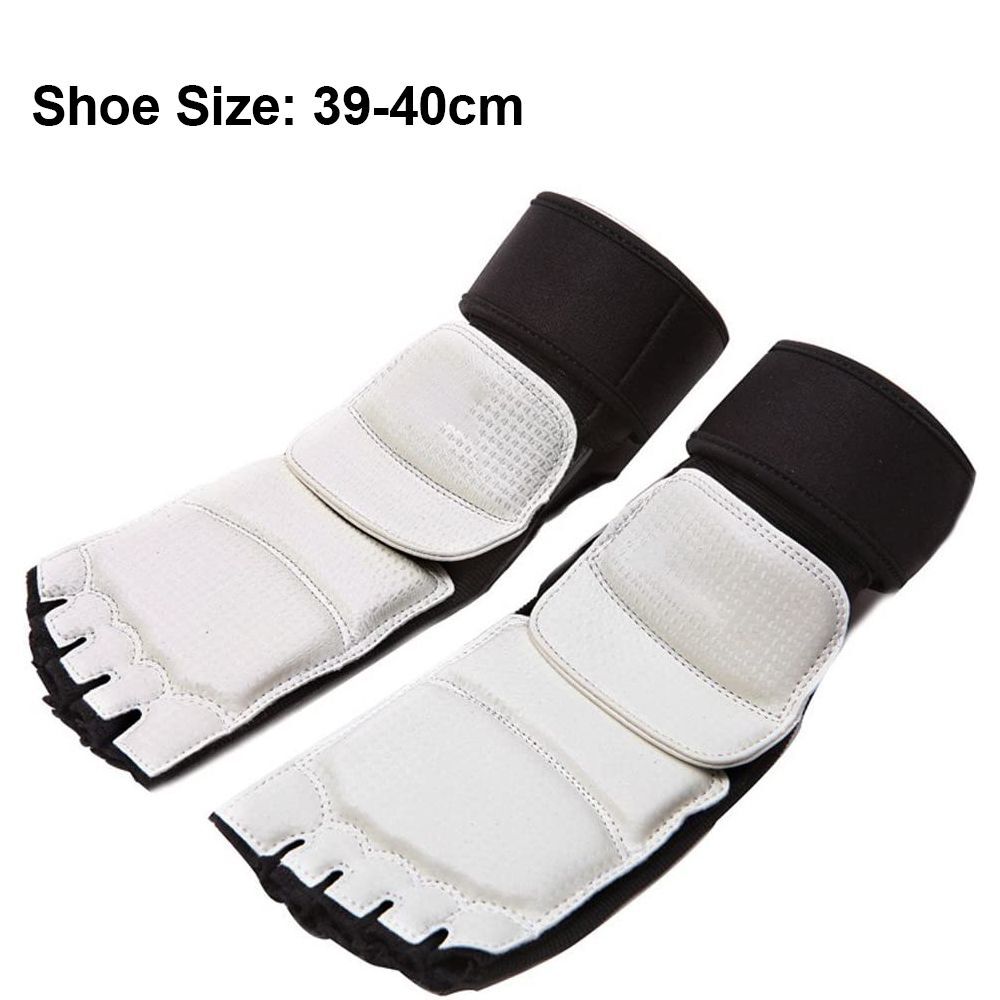 1 Paire Taekwondo Formation Boxe Foot Protector Gear Arts Martiaux Lutte Muay Thai Kung Fu Tae Kwon Do Foot Protector Foot Support Pour Hommes Femmes Enfants Enfants