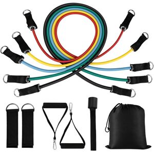 Lot De Bandes De Résistance Élastiques Avec 5 Bandes De