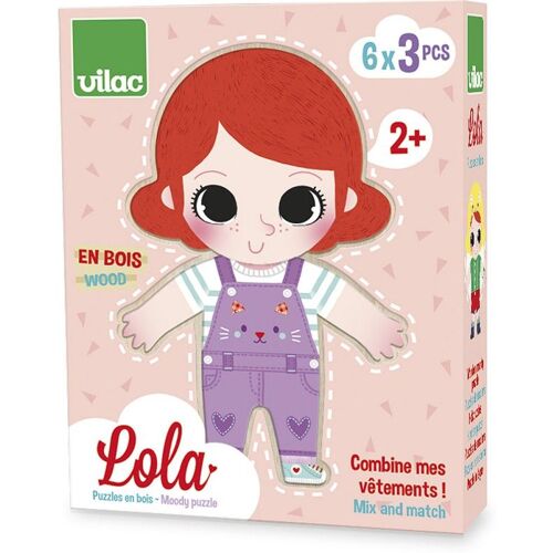 Lola à habiller - Vilac - Jeux et jouets