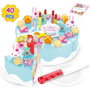 Simulation De Gâteau D'anniversaire Pour Enfants 40-82, Jouet Avec Musique Légère, Ensemble De Cuisine, Jouets Alimentaires, Cadeaux D'anniversaire Pour Enfants, Pièces/Ensemble - Publicité Simulation De Gâteau D'anniversaire Pour Enfants 40-82, Jouet Avec Musique Légère, Ensemble De Cuisine, Jouets Alimentaires, Cadeaux D'anniversaire Pour Enfants, Pièces/Ensemble - Publicité