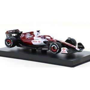 Alfa Romeo 2022 Bottas 1/43 Burago - Publicité Alfa Romeo 2022 Bottas 1/43 Burago - Publicité