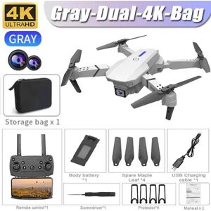 Drone Pliable Avec Caméra Hd Grand Angle Pour Touristes,Hélicoptère Rc,4k,Professionnel,Wifi,Fpv,Recommandé De Tenir Un Tablier,E88pro,1080p - Type White-Dual-4k-Bag #C-Generique - Publicité Drone Pliable Avec Caméra Hd Grand Angle Pour Touristes,Hélicoptère Rc,4k,Professionnel,Wifi,Fpv,Recommandé De Tenir Un Tablier,E88pro,1080p - Type White-Dual-4k-Bag #C-Generique - Publicité