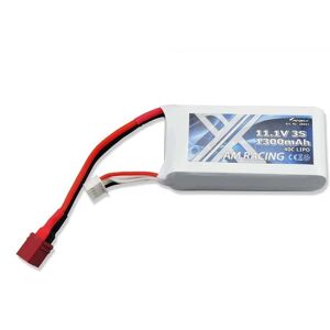 Batterie Lipo 3s 1300mah 11.1v 40c Dean T-Hnd - Publicité Batterie Lipo 3s 1300mah 11.1v 40c Dean T-Hnd - Publicité