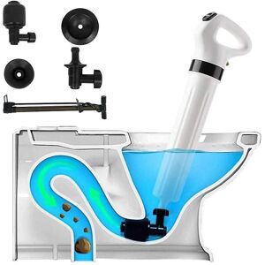 Déboucheur de toilettes, déboucheur de canalisations, puissant pulvérisateur électrique à air comprimé, pompe de nettoyage haute pression, déboucheur de toilettes pour cuisine et salle de bain. Publicité Déboucheur de toilettes, déboucheur de canalisations, puissant pulvérisateur électrique à air comprimé, pompe de nettoyage haute pression, déboucheur de toilettes pour cuisine et salle de bain. Publicité