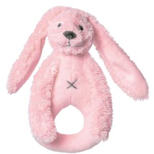 Hochet Lapin Richie de Happy Horse - Rose - 18cm - Publicité Hochet Lapin Richie de Happy Horse - Rose - 18cm - Publicité