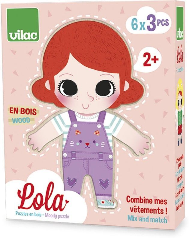 Lola à habiller - Vilac - Jeux et jouets