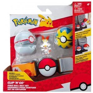 Coffret Pokemon : Ceinture Du Dresseur Avec Premier Ball Et