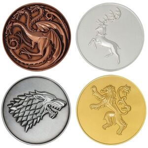 Game Of Thrones - Pack 4 Médaillons Sigil Limited Edition