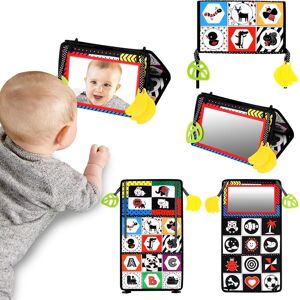 TDRFL-Miroir Bebe Eveil,Montessori Jouet 0 3 6 9 12 Mois