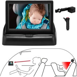 Miroir De Siège De Voiture Antichoc Pour Bébé Et Enfant,