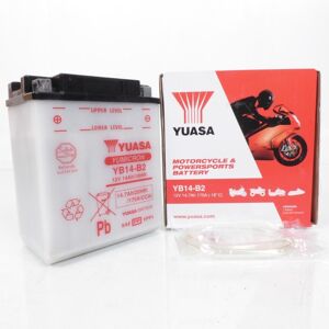 Batterie Yuasa Pour Scooter Suzuki 400 Burgman 1999 À 2013 Yb14-B2 / 12v 14ah Neuf - Publicité Batterie Yuasa Pour Scooter Suzuki 400 Burgman 1999 À 2013 Yb14-B2 / 12v 14ah Neuf - Publicité