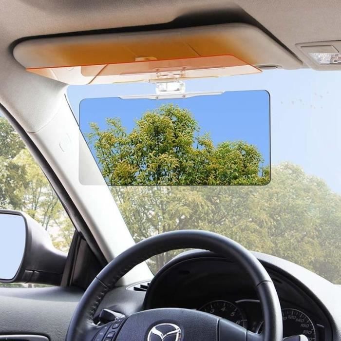 Car Sun Visor Anti-Glare Blocker Uv Fold Flip Down Hd Clear View Visor (Taille: 240,0 G)Mkk27