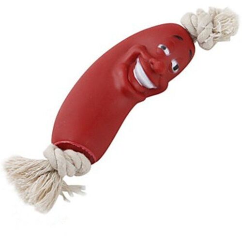 Drôle Chien Jouets Saucisse Pet Grinçant Jouets Sain Latex Chien Jouets En Gros Jouets Pour Chiens