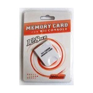 Carte Mémoire Gamecube Gc Wii 128mb Neuve - Publicité Carte Mémoire Gamecube Gc Wii 128mb Neuve - Publicité