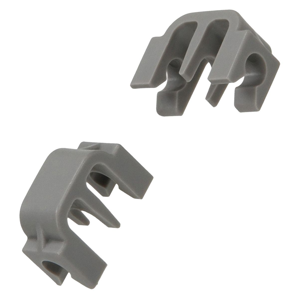 Clips fixation panier (X2) d'origine Lave-vaisselle (00167291 BOSCH BAUKNECHT GORENJE JUNKER CONSTRUCTA NEFF BALAY SIEMENS SMEG GAGGENAU VIVA WHIRLPOOL ARISTON HOTPOINT AIRLUX)