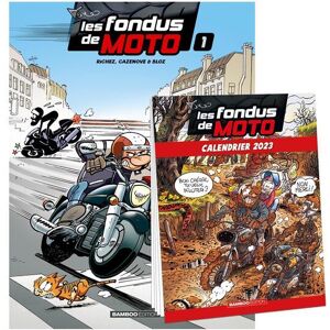 Bamboo Les fondus de moto tome 1 + calendrier 2023 - Publicité Bamboo Les fondus de moto tome 1 + calendrier 2023 - Publicité