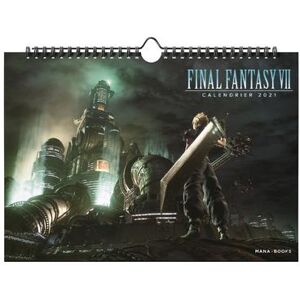 MANA BOOKS Final fantasy VII - calendrier 2021 - Publicité MANA BOOKS Final fantasy VII - calendrier 2021 - Publicité