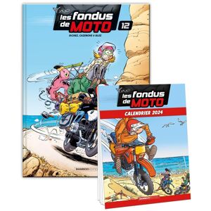 Bamboo Les fondus de moto tome 12 + calendrier 2024 offert - Publicité Bamboo Les fondus de moto tome 12 + calendrier 2024 offert - Publicité