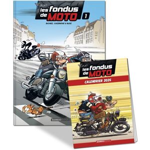 Bamboo Les fondus de moto tome 1 + calendrier 2026 offert - Publicité Bamboo Les fondus de moto tome 1 + calendrier 2026 offert - Publicité