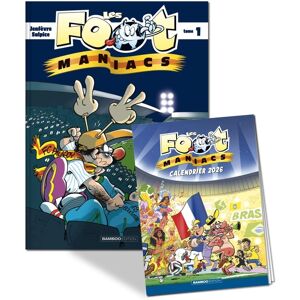 Bamboo Les footmaniacs tome 1 + calendrier 2026 offert - Publicité Bamboo Les footmaniacs tome 1 + calendrier 2026 offert - Publicité