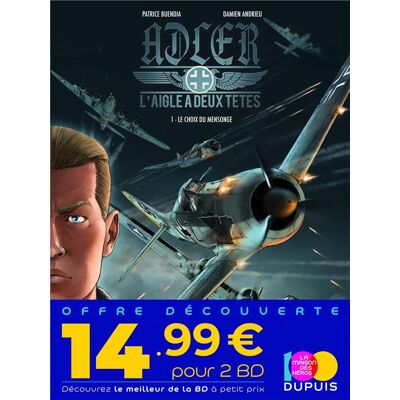 Zephyr Eagle tome 1 + Adler tome 1 - pack - Publicité Zephyr Eagle tome 1 + Adler tome 1 - pack - Publicité