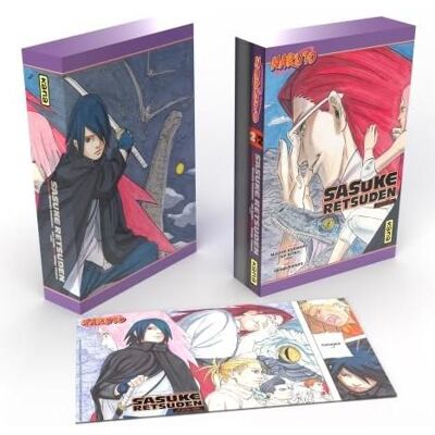 Kana Naruto - Sasuke retsuden - fourreau tome 2 + cale - Publicité Kana Naruto - Sasuke retsuden - fourreau tome 2 + cale - Publicité