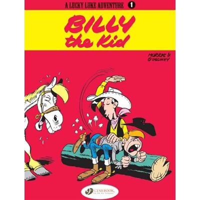 Cinebook lucky luke tome 1 - billy the kid (en anglais) - Publicité Cinebook lucky luke tome 1 - billy the kid (en anglais) - Publicité