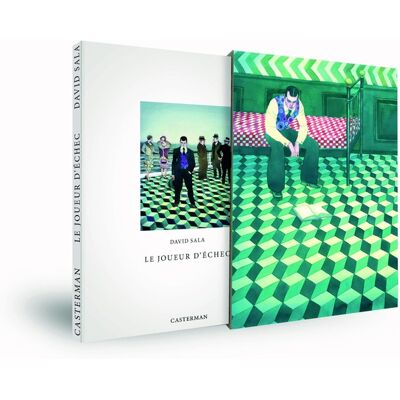 Casterman Le joueur d'échecs (luxe) - Publicité Casterman Le joueur d'échecs (luxe) - Publicité